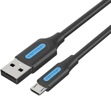 Vention USB 2.0 A Male to Micro-B Male 3A Cable 1M Black