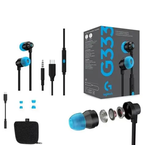 Logitech G333 Wired Gaming earphones