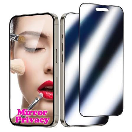 Mirror glass iPhone screen protector