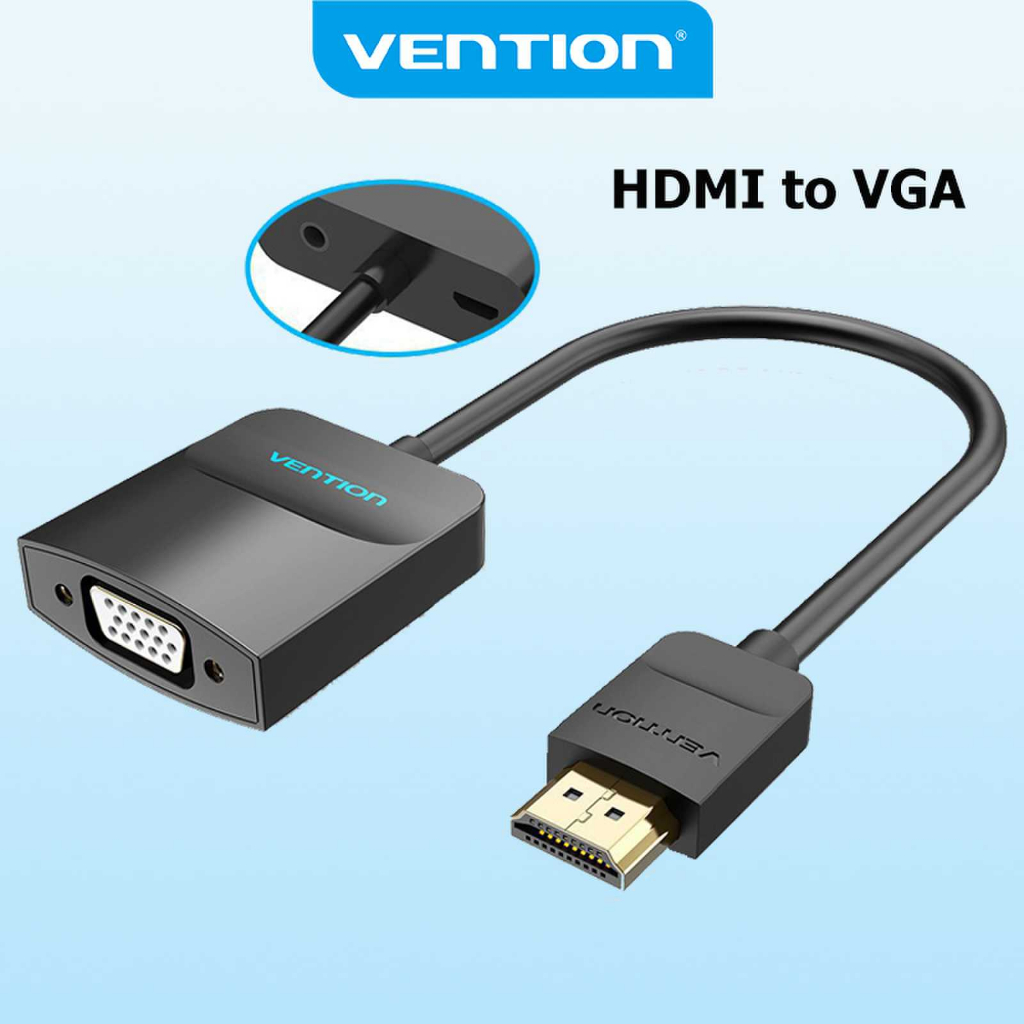 Vention HDMI to VGA Converter 0.15M Black