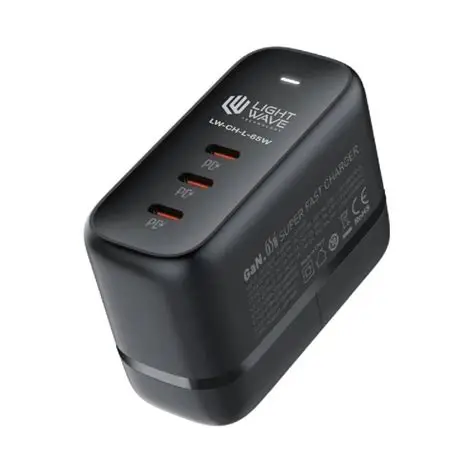 Lightwave 65W Travel Adapter