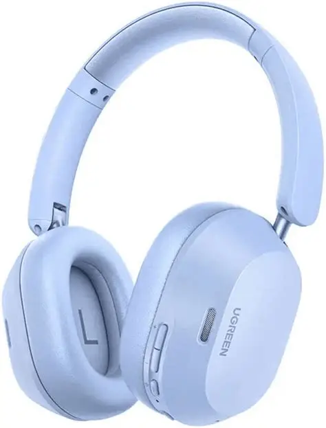 UGREEN HP203 HiTune Max5c Over-ear Bluetooth Headphone with Adaptive Noise Cancelling-Blue