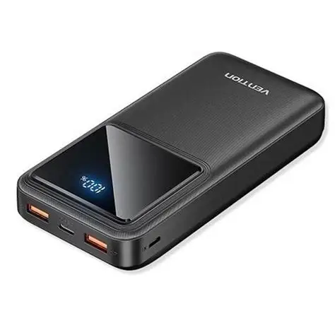 Vention Two-Port USB(A+A) Wall Charger (18W/18W) UK-Plug Black