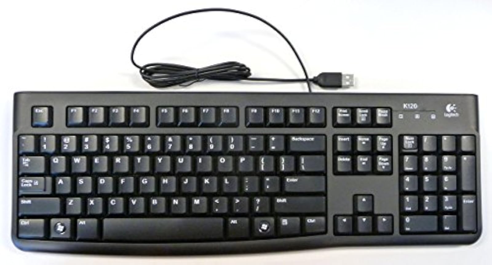 Logitech K120 Wired Keyboard(KB-Sequoia) -Black