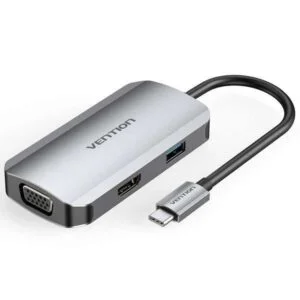 Vention USB-C MULTI-FUNCTIONAL 6 in 1 DOCKING STATION