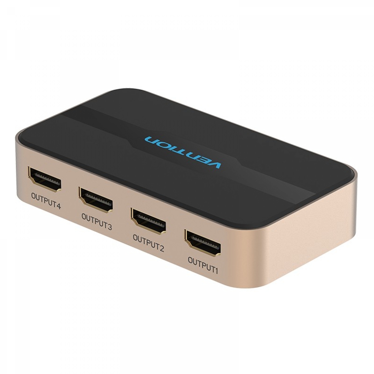 Vention 1 In 4 Out HDMI Splitter Black