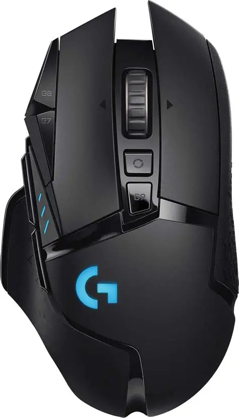 Logitech G502 HERO High Performance Wireless Gaming Mouse-Black
