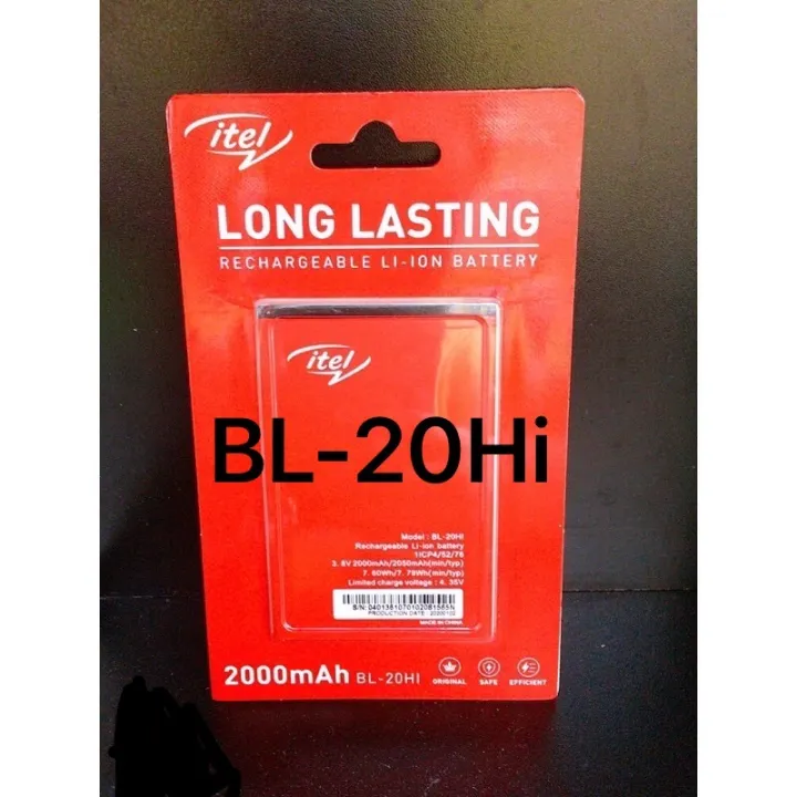 Villaontel BL-20HI/20JT Battery