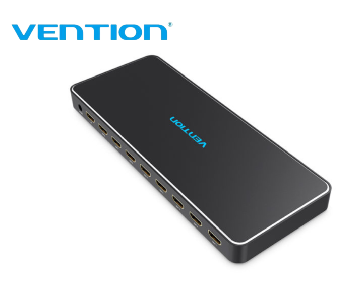 Vention 1 in 8 Out HDMI Splitter Black