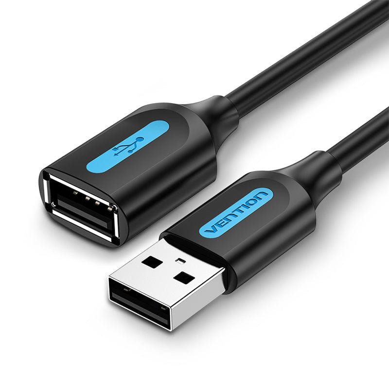Vention USB 3.0 A Male to A Female Extension Cable 3M Black PVC Type