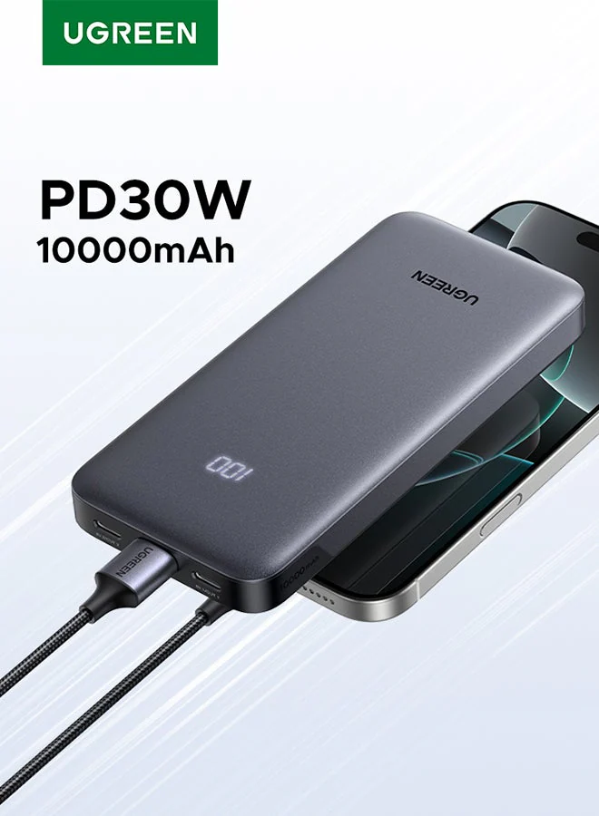 UGREEN PB502 10000mAh Two-way Fast Charging Power Bank (30W)
