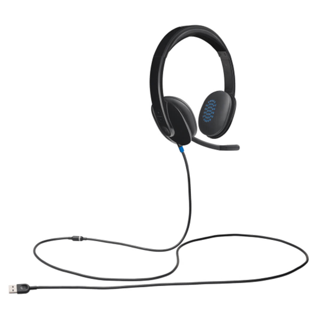 Logitech H540 USB Headset with Noise-Cancelling Mic