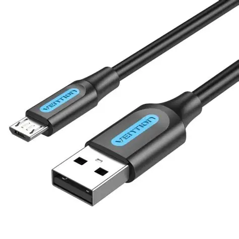Vention USB 2.0 A Male to Micro-B Male 3A Cable 2M Black