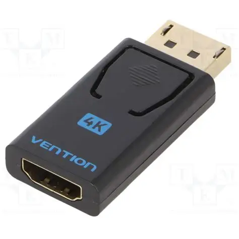 Vention DisplayPort Male to HDMI Female Adapter Black