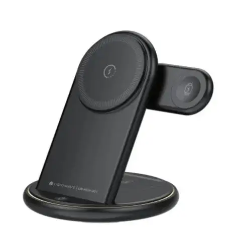 Lightwave 3-IN-1 Wireless Charger-for phones