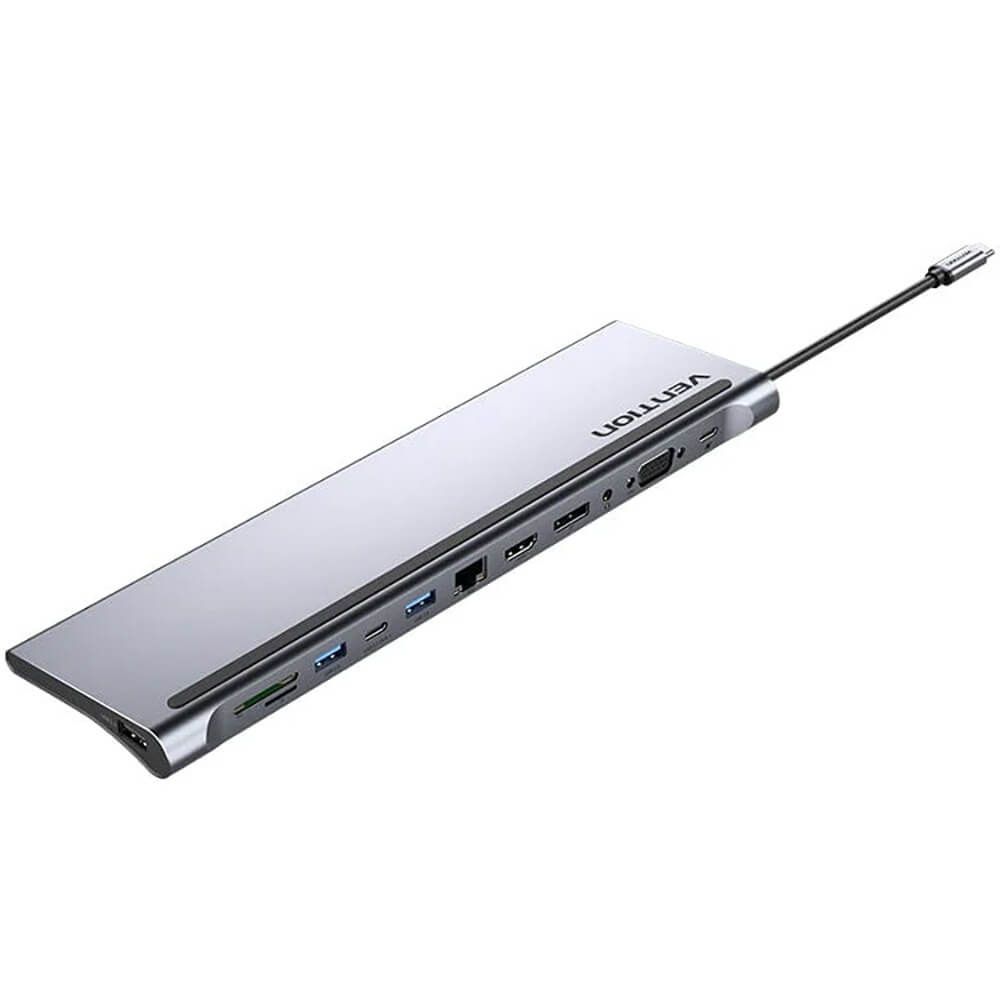Vention USB-C MULTI-FUNCTIONAL 11 in 1 DOCKING STATION