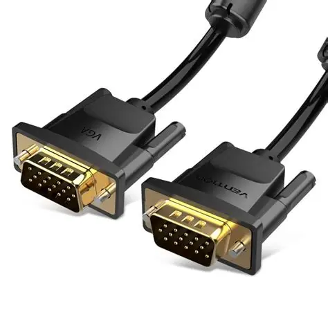 Vention VGA(3+9) Male to Male Cable 10M Black