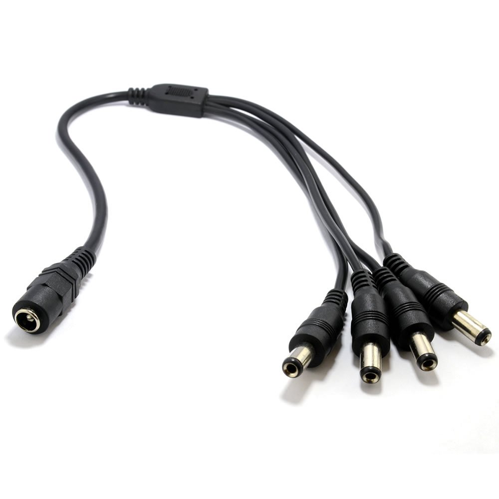 DC 4 way splitter cable