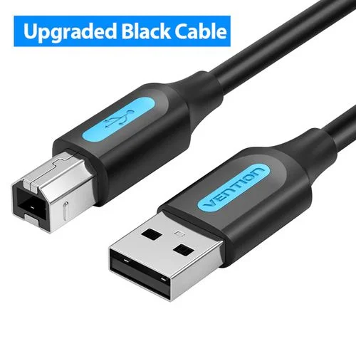 Vention USB 2.0 Printer Cable 1.5M Black