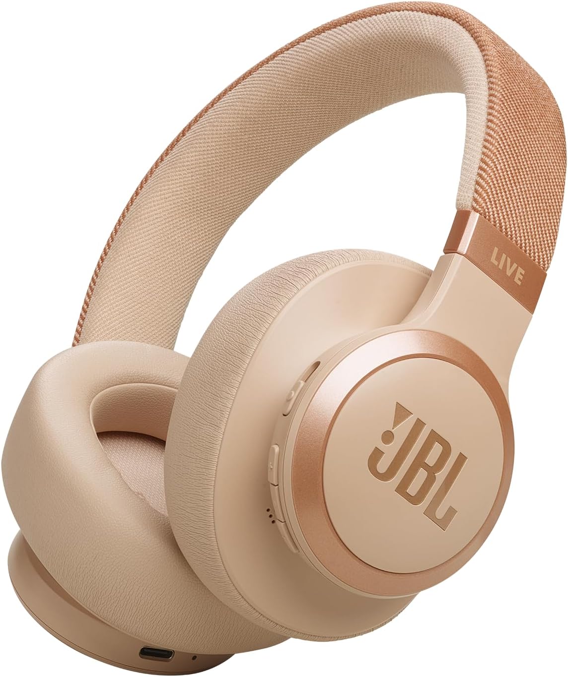 JBL LIVE 770NC wireless headphones with Noise Cancelling-White