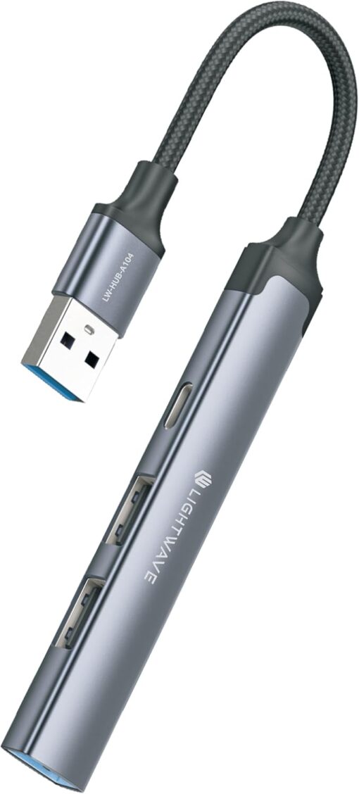 Light Wave 4-in-1- USB Hub Adapter / USB-A to 1x USB 3.0