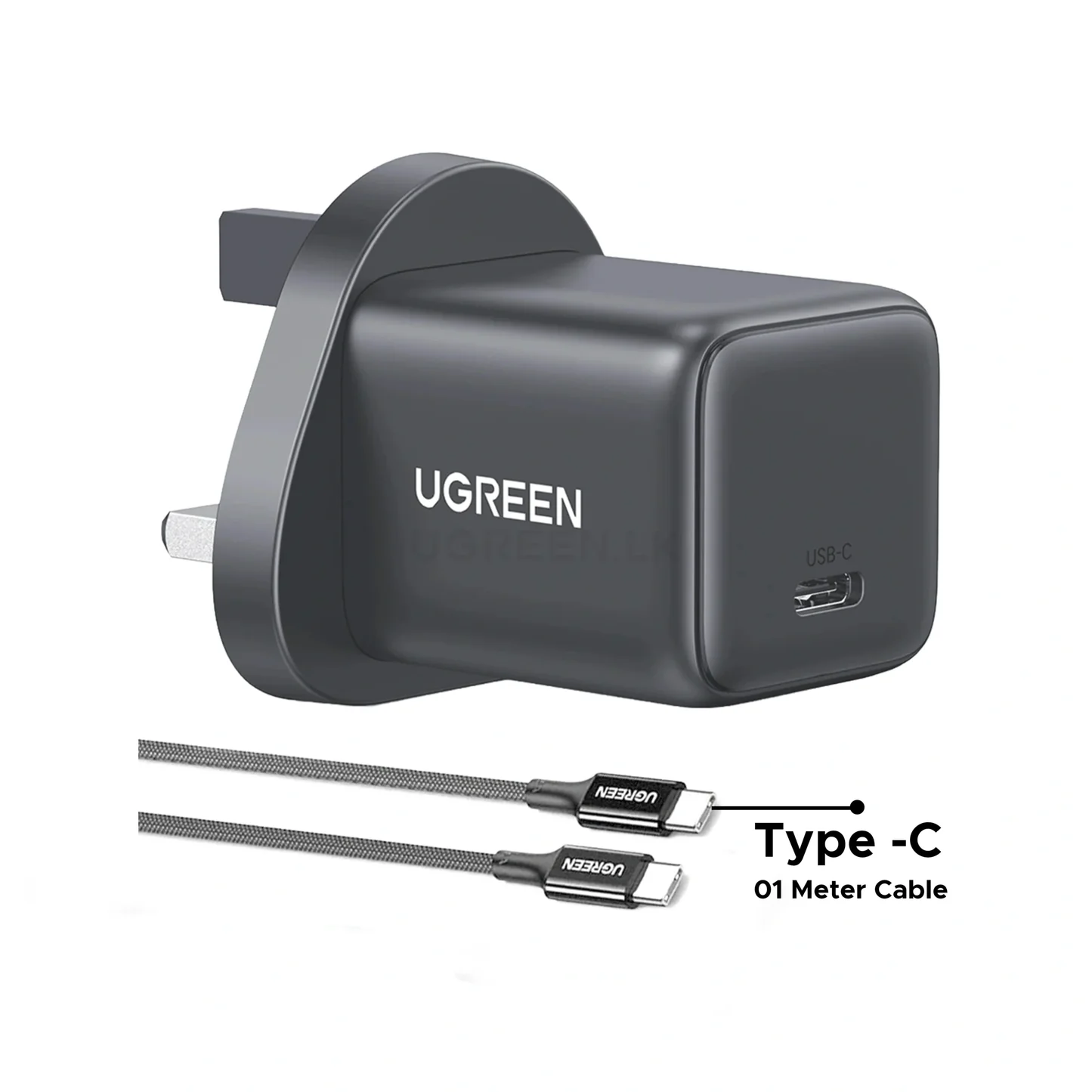 UGREEN X513 30W Fast Charger UK WITH 1 USB-C port