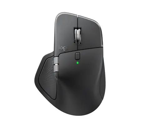 Logitech MX Master 4 Ergonomic Gaming Bluetooth Mouse-Graphite
