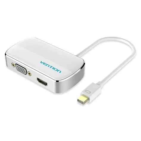 Vention MINI DisplayPort to HDMI/VGA Converter 0.15M White